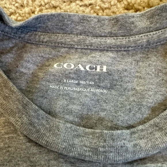 Worn Once Womens Oversized XL Coach Tshirt - Picture 5 of 5